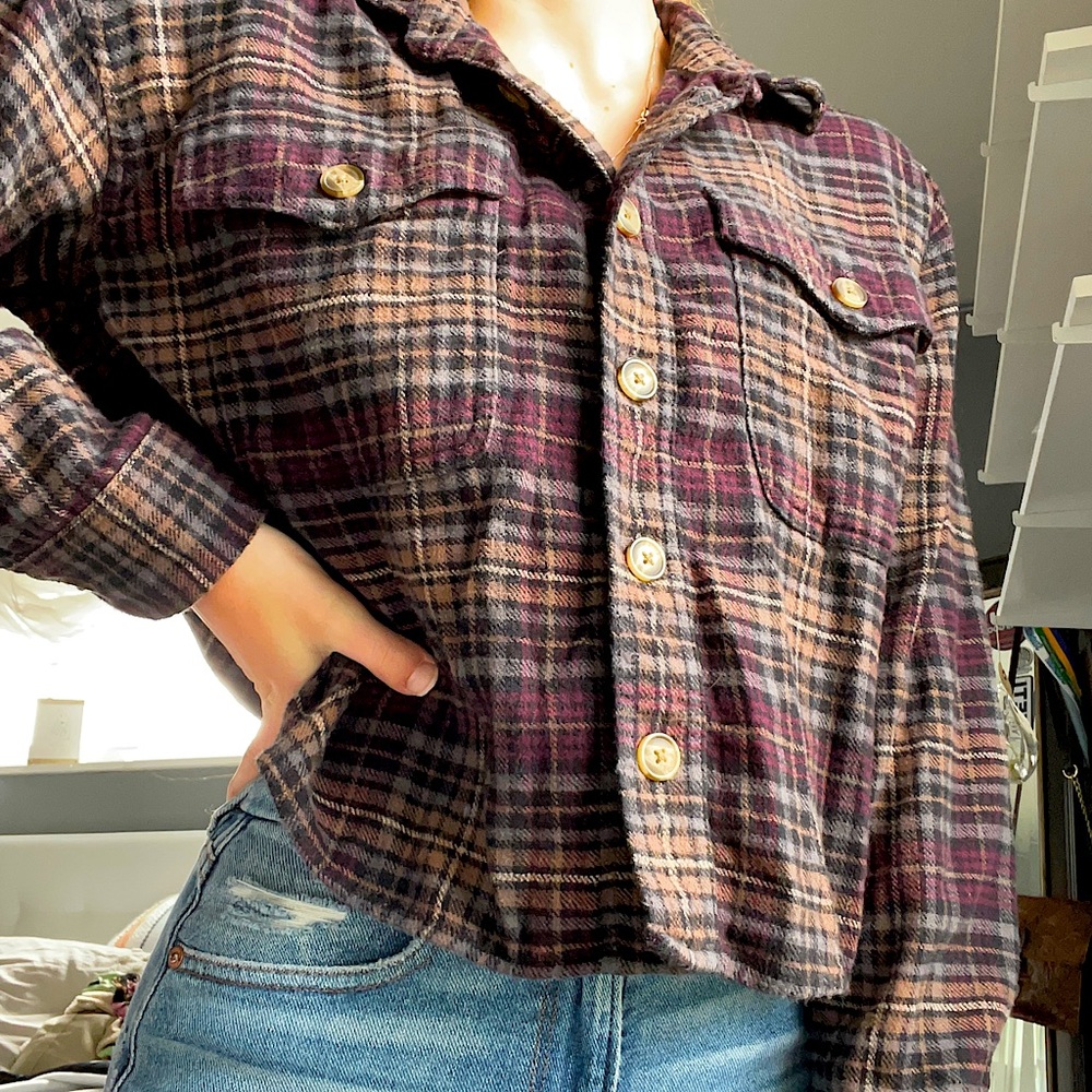 AE Cropped Flannel